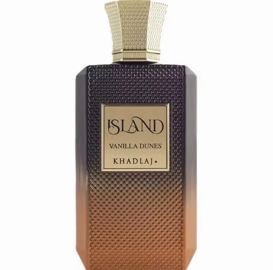 Khadlaj Unisex Island Vanilla Dunes Extrait de Parfum Spray 3.4 oz