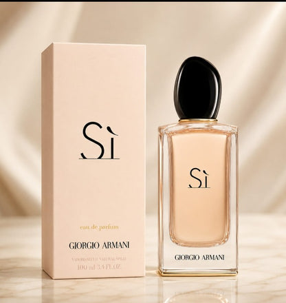 Giorgio Armani Sì Eau de Parfum for Women 3.4 oz / 100 ml Spray
