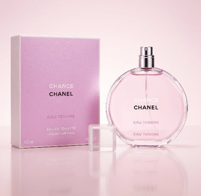 CHANEL Chance Eau Tendre Eau de Toilette for Women 3.4 oz (100 ml)