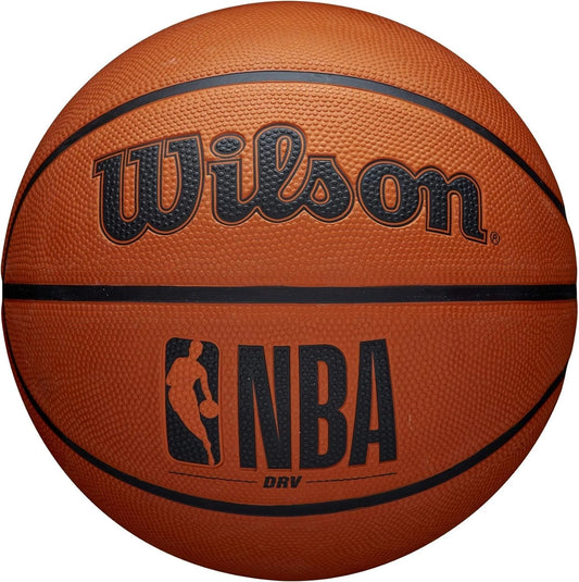 Wilson NBA DRV Basketball – Official NBA Outdoor Basketball, Durable Grip & Performance Ball
