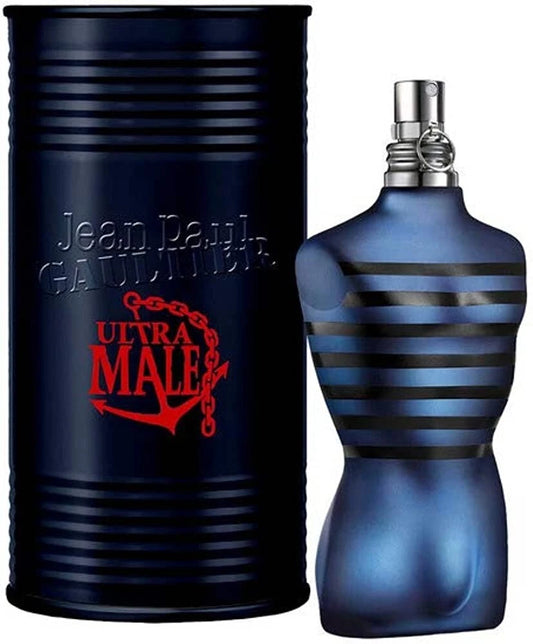 Jean Paul Gaultier Ultra Male Eau de Toilette Intense for Men 4.2 oz / 125 ml