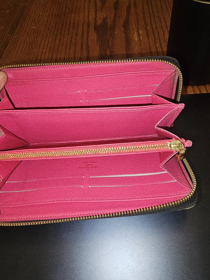 Multicolor Monogram Long Wallet for Women – Zipper Closure Continental Purse