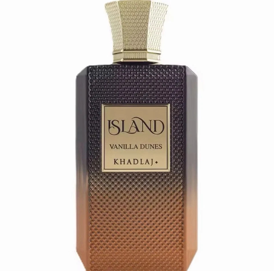 Khadlaj Unisex Island Vanilla Dunes Extrait de Parfum Spray 3.4 oz